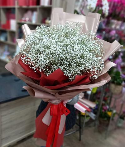 Букет цветов из: Гипсофила в Уляпе