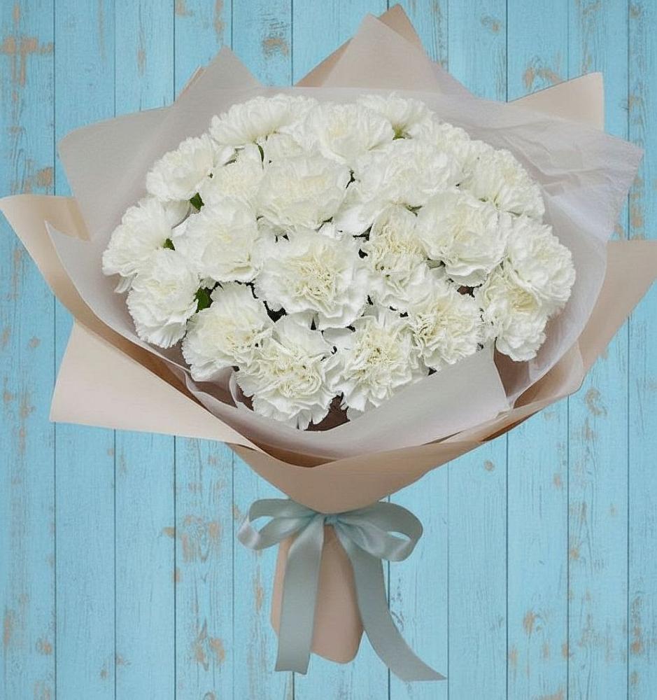 Букет цветов из: Гвоздики в Уляпе