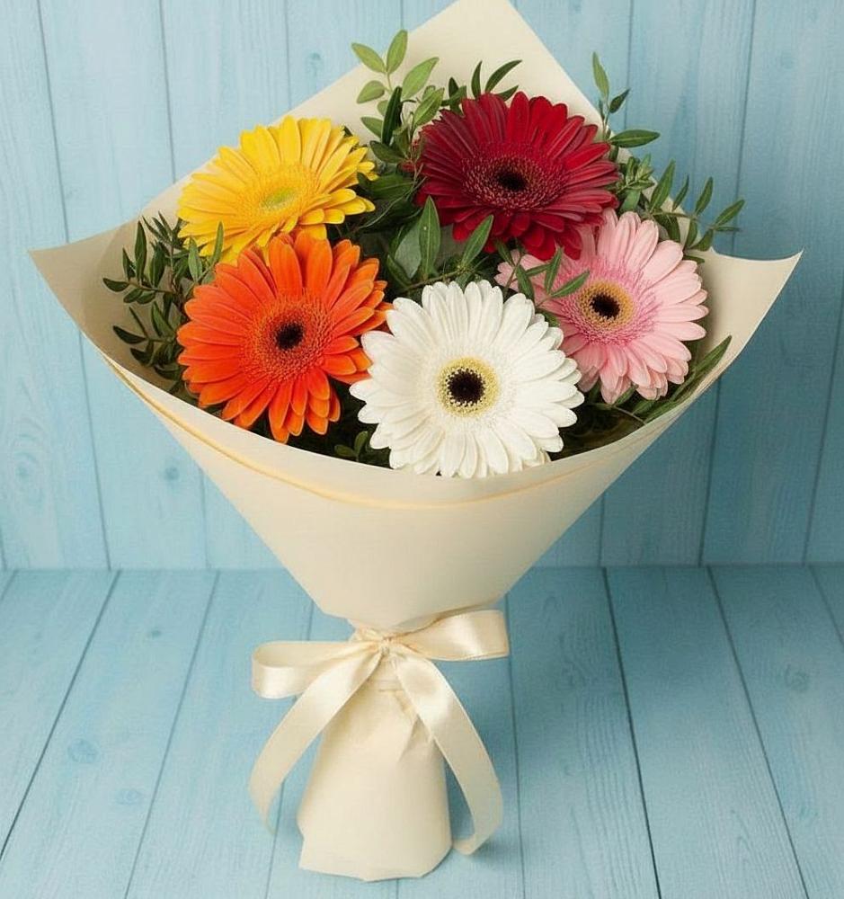 Букет цветов из: Герберы в Уляпе