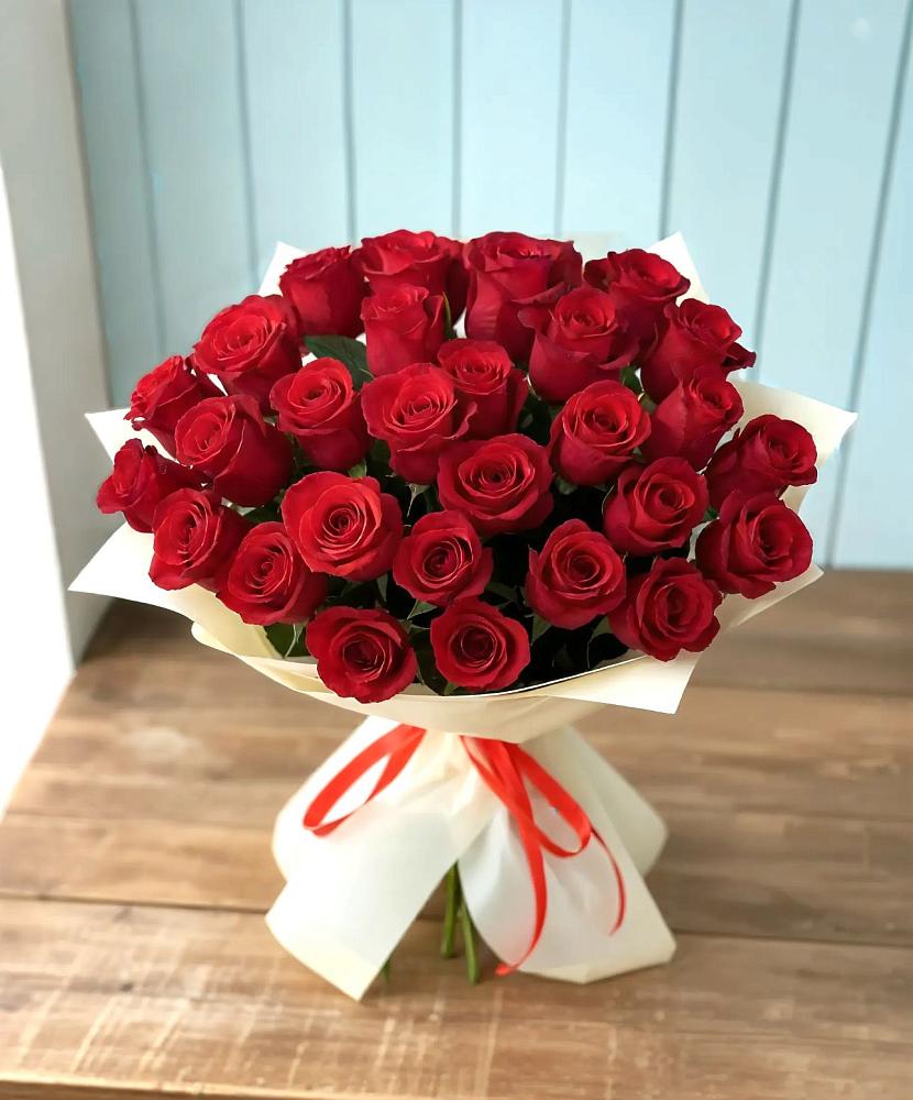 Букет 29 Красных роз в Уляпе