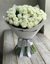 Букет 35 Белых роз в Уляпе