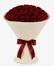 Букет 101 Бордовая роза Блэк Бакарра в Уляпе