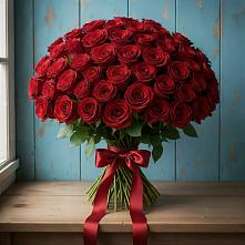 Букет Красные розы Блэк Меджик в Уляпе