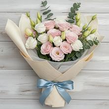 Букет цветов из:  Лизиантусы в Уляпе