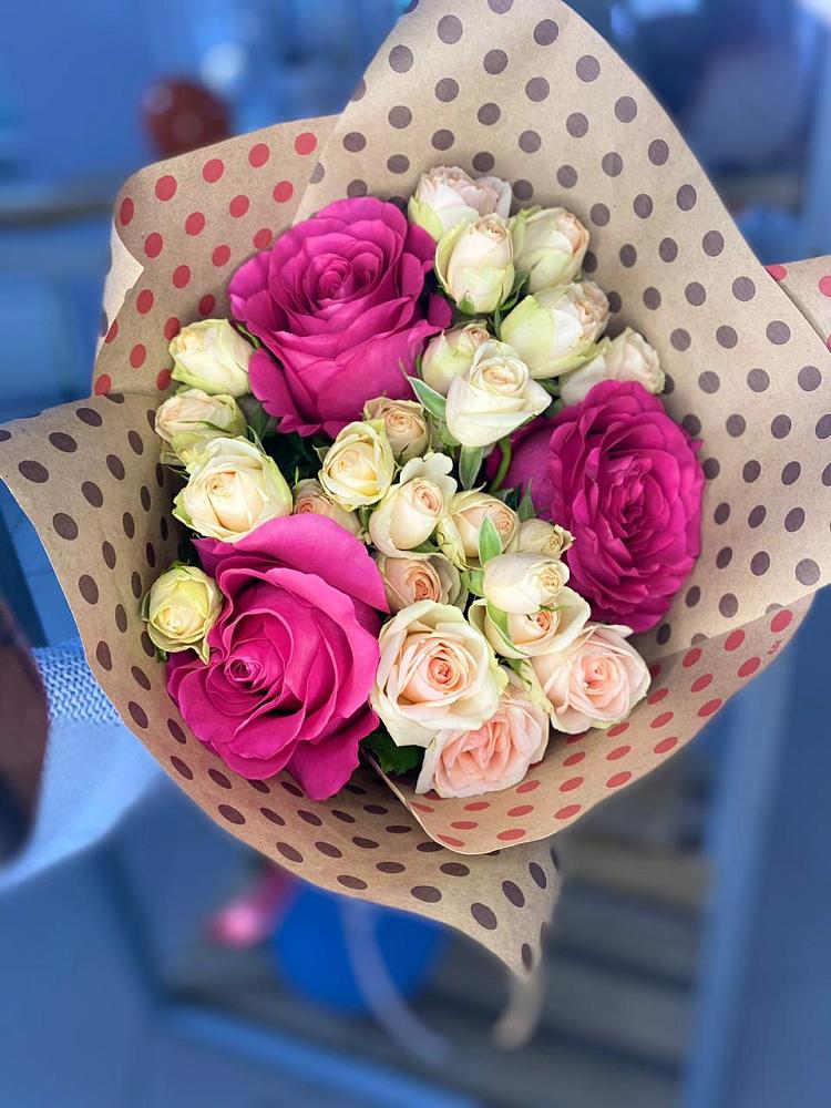 Букет цветов из: Розы в Уляпе