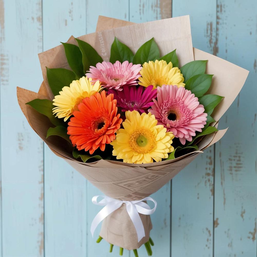 Букет цветов из: Герберы в Уляпе