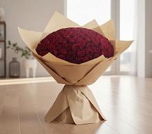 Букет 101 Красная роза #REPLACE_PRED# Уляпе