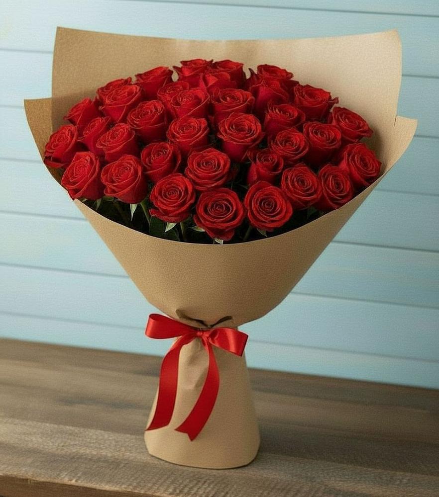 Букет Красные розы Милано в Уляпе