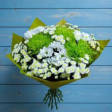 Букет цветов из:  Хризантемы #REPLACE_PRED# Уляпе