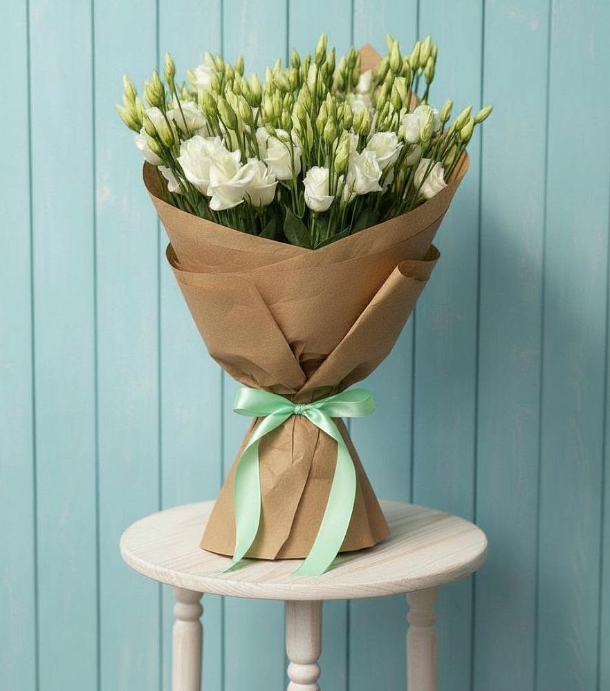 Букет цветов из: Лизиантусы в Уляпе