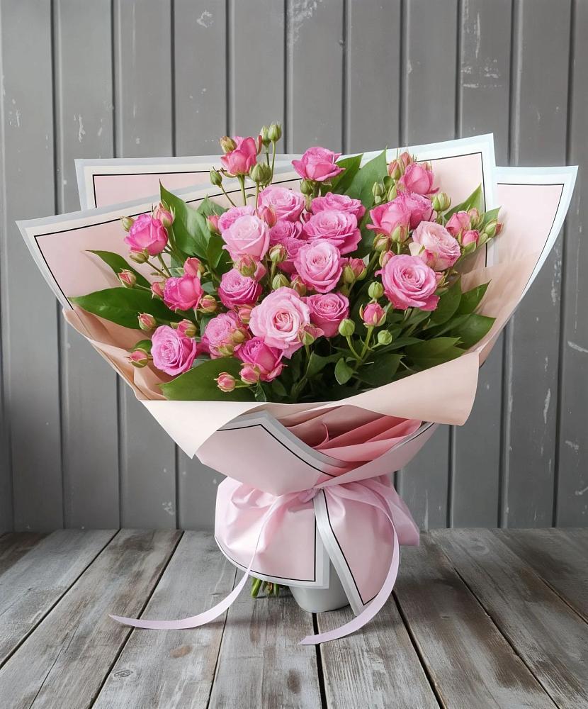 Букет Розовый кустик в Уляпе