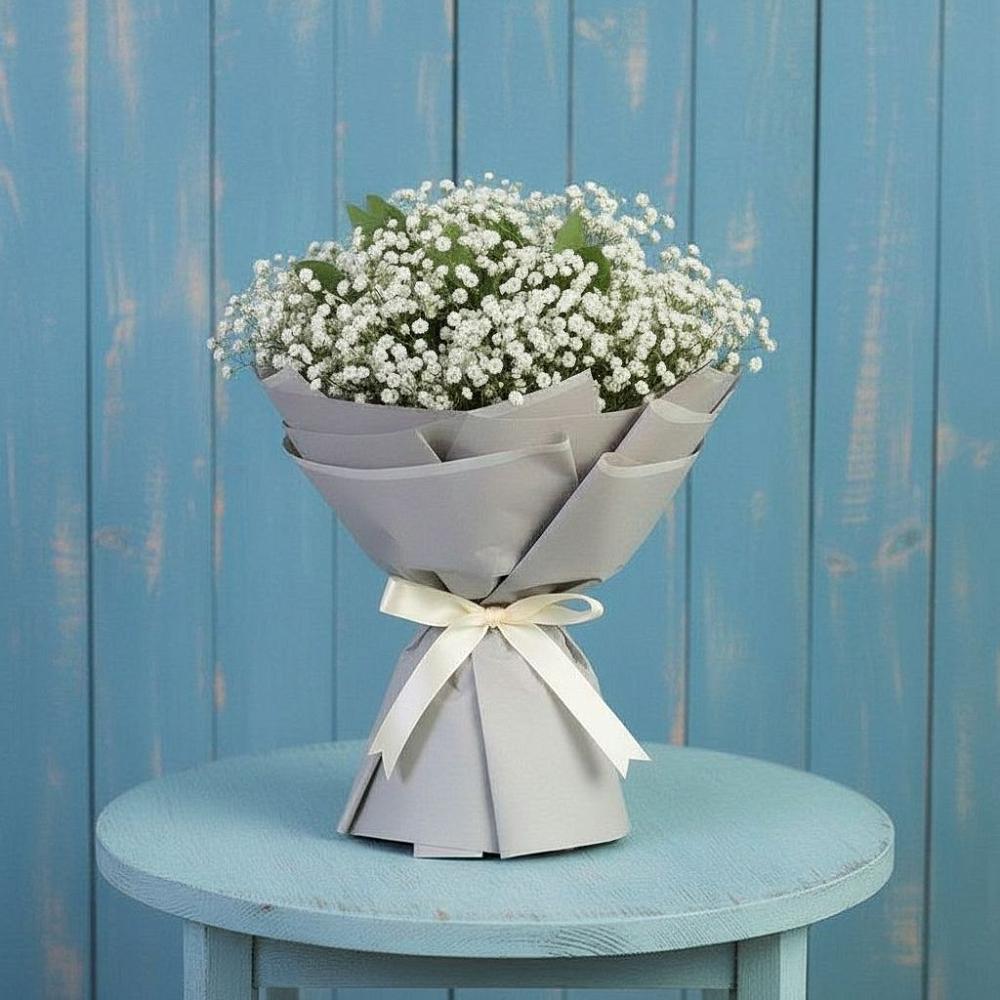 Букет цветов из: Гипсофила в Уляпе