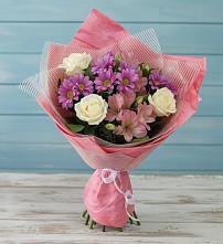 Букет цветов из:  Герберы #REPLACE_PRED# Уляпе