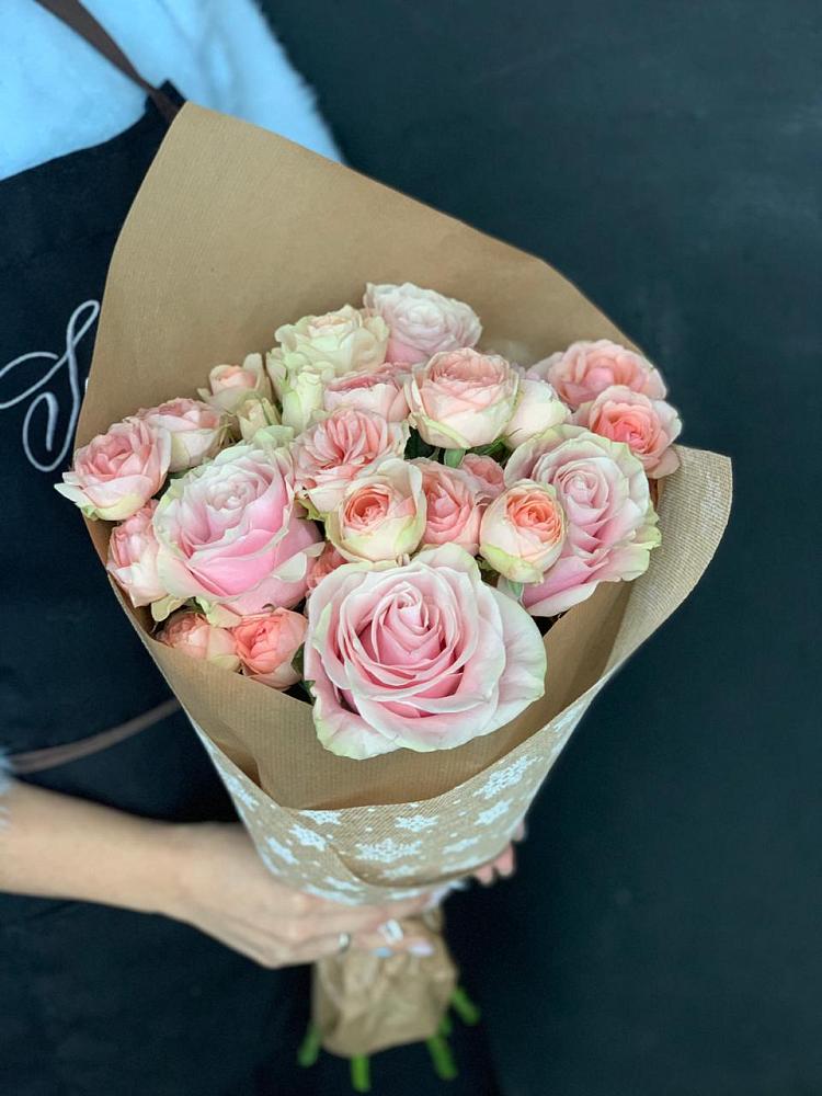 Букет цветов из: Хризантемы и Розы в Уляпе