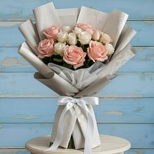 Букет цветов из:  Розы #REPLACE_PRED# Уляпе