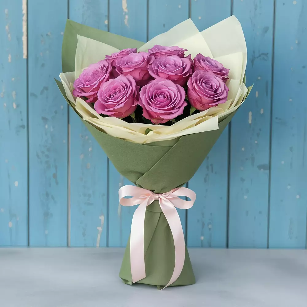 Букет Розы Фёрст Леди в Уляпе